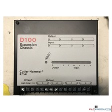 Cutler-Hammer D100ERA8W 8 I/O Expansion Chassis Cutler-Hammer D100ERA8W