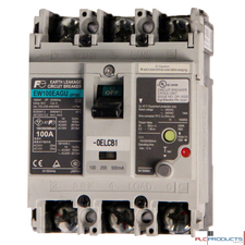 Fuji Electric EW100EAGU-3P100 Circuit Breaker 3-Pole Fuji Electric EW100EAGU-3P100