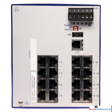 Hirschmann Automation and Control RS20-1600T1T1SDAE Rail Switch Hirschmann RS20-1600T1T1SDAE