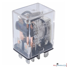 NTE Electronics Inc. R14-14D10-24 Series R14 Relays NTE R14-14D10-24