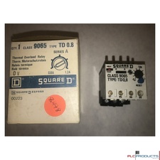Square D Motor Logic 9065-TD-0.8 Overload Relays Square D 9065-TD-0.8