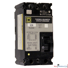 Square D FAL26060 Thermal Magnetic Circuit Breaker Square D FAL26060