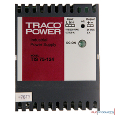 Traco Power TIS 75-124 Industrial Power Supply Traco Power TIS 75-124