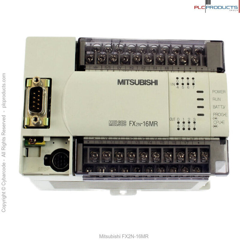 FX 2 N 16 mresul PLC new in box free ship Mitsubishi FX2N-16MR-ES/UL 