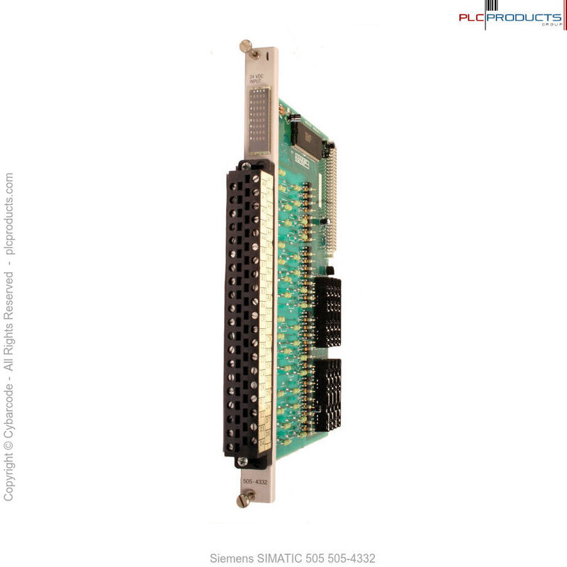 Siemens 505-4332 | David E. Spence, Inc., DBA PLC Products Group