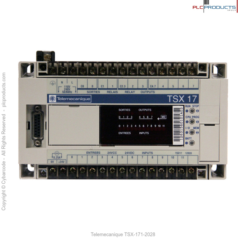 Telemecanique TSX-171-2028 | David E. Spence, Inc., DBA PLC Products Group